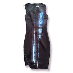 NWOT Printed Neoprene Dress